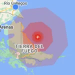 sismo tierra del fuego